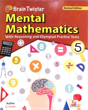 Book cover number 1 for Brain Twister Mental Mathematics 5 (Revised Edition) written by NA published by B. B. Kundu Grandsons