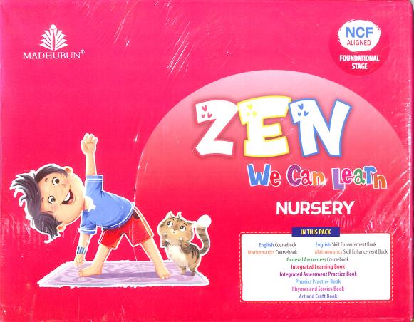 Book cover number 1 for Zen : We Can Learn - Nursery (NCF) written by NA published by Madhubun Educational Books