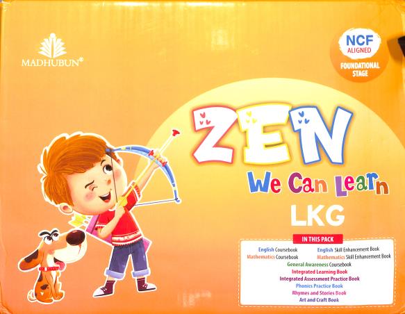 Book cover number 1 for Zen : We Can Learn 2.0 Box - LKG (NCF Foundational Stage) written by NA published by Madhubun Educational Books