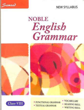 Book cover number 1 for Noble English Grammar Class 8 written by NA published by Sanskriti Samsad