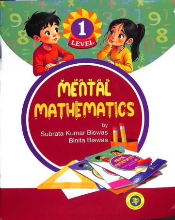 Book cover number 1 for Mental Mathematics Level 1 written by Subrata Kumar Biswas published by Zenith Publication