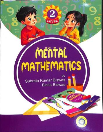 Book cover number 1 for Mental Mathematics Level 2 written by Subrata Kumar Biswas published by Zenith Publication