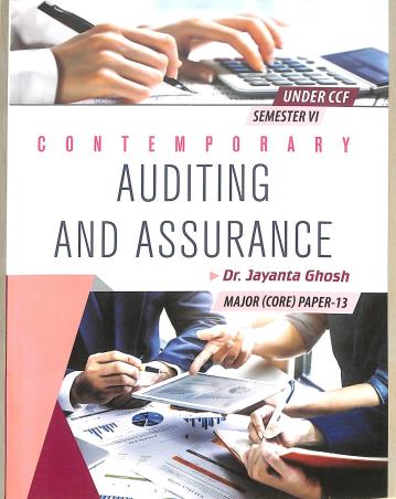 Book cover number 1 for Contemporary Auditing And Assurance Semester 6 written by Jayanta Ghosh published by Elegant Publication
