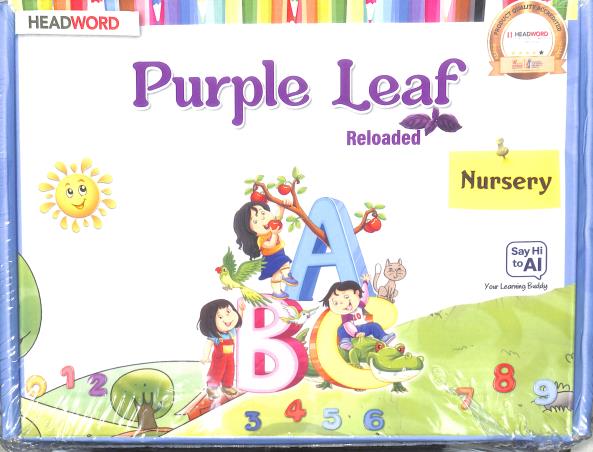 Book cover number 1 for Purple Leaf Reloaded Nursery (NCF FS 2022) written by NA published by Headword Publishing Company