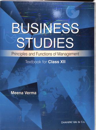 Book cover number 1 for Business Studies Part A & B (Textbook For Class 12) 2026 Edition written by Meena Verma published by Dhanpat Rai & Co. (Pvt.) Ltd.