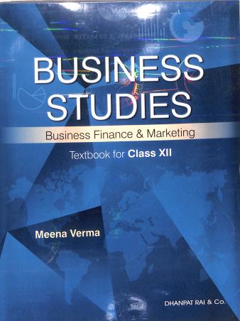 Book cover number 2 for Business Studies Part A & B (Textbook For Class 12) 2026 Edition written by Meena Verma published by Dhanpat Rai & Co. (Pvt.) Ltd.