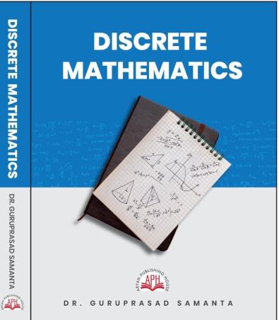 Book cover number 1 for Discrete Mathematics written by Guruprasad Samanta published by Aryan Publishing House