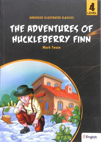 Book cover number 1 for The Adventures Of Huckleberry Finn (Level 4) written by NA published by English Press
