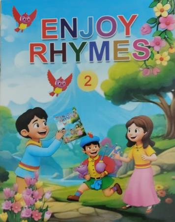 Book cover number 1 for Enjoy Rhymes 2 written by NA published by Study Hub Publication