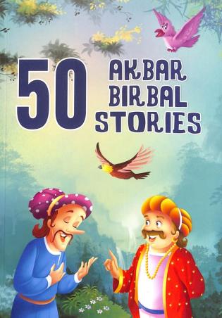 Book cover number 1 for 50 Akbar Birbal Stories written by NA published by Alka Publications