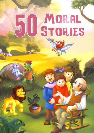 Book cover number 1 for 50 Moral Stories written by NA published by Alka Publications