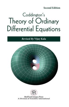 Book cover number 1 for Coddington's : Theory Of Ordinary Differential Equations written by Vijay Kala` published by MedTech Science Press