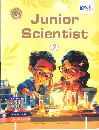 Book cover number 1 for Junior Scientist 2 (NEP 2020 & NCF 2023) written by NA published by Book Magic