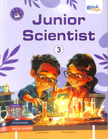 Book cover number 1 for Junior Scientist 3 (NEP 2020 & NCF 2023) written by NA published by Book Magic