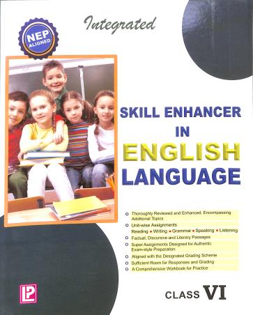 Book cover number 1 for Integrated Skill Enhancer In English Language 6 NEP written by NA published by Laxmi Publications (P) Ltd.