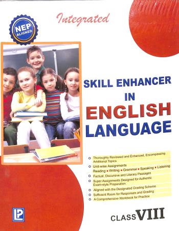Book cover number 1 for Integrated Skill Enhancer in English Language 8 NEP written by NA published by Laxmi Publications (P) Ltd.