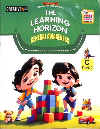 Book cover number 1 for The Learning Horizon General Awareness C Part 2 (NEP 2020 / NCF FS 2022) written by NA published by Creative Kids