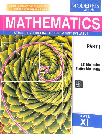 Book cover number 1 for Modern's abc+ Of Mathematics Class 11 Part 1 & 2 (2026-27) written by J. P. Mohindru, Rajive Mohindru published by Modern Publishers