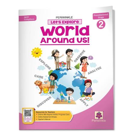 Book cover number 1 for Periwinkle Let's Explore World Around Us! 2 (NCF) written by NA published by Periwinkle Books