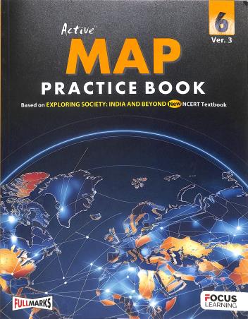 Book cover number 1 for Active Map Practice Book 6 Ver.3 written by NA published by Focus Learning