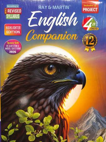Book cover number 2 for Ray & Martin English Companion 12 Semester 3 & 4 written by NA published by The Calcutta Publishers
