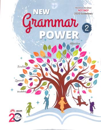 Book cover number 1 for New Grammar Power 2 (NCF / NEP 2020) written by NA published by Srijan Publishers P. Ltd.