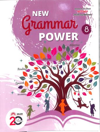 Book cover number 1 for New Grammar Power 8 (NCF / NEP 2020) written by NA published by Srijan Publishers P. Ltd.