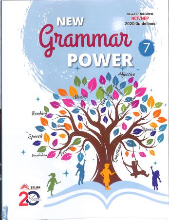 Book cover number 1 for New Grammar Power 7 (NCF / NEP 2020) written by NA published by Srijan Publishers P. Ltd.