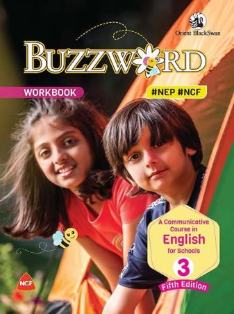 Book cover number 1 for Buzzword Workbook 3 (A Communicative Course In English) NEP/ NCF written by NA published by Orient BlackSwan