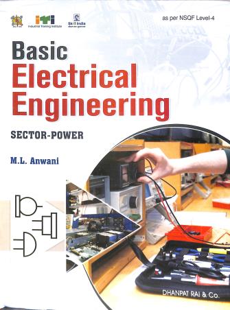 Book cover number 1 for Basic Electrical Engineering (Sector Power) 2025-26 Edition written by M. L. Anwani published by Dhanpat Rai & Co. (Pvt.) Ltd.