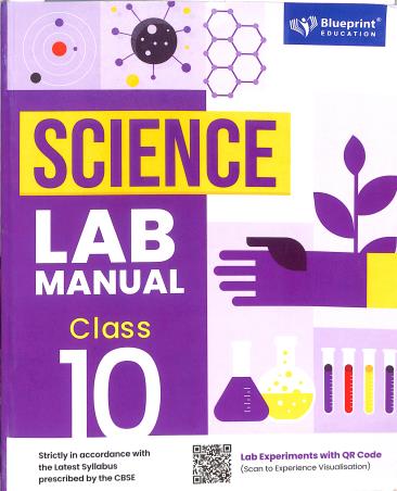 Book cover number 1 for Science Lab Manual Class 10 CBSE written by NA published by Blueprint Education
