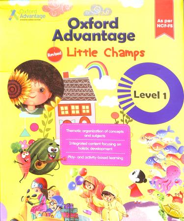 Book cover number 1 for Oxford Advantage Little Champs Level 1 Combo Pack (NCF-FS) written by NA published by Oxford University Press