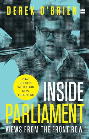 Book cover number 1 for Inside Parliament written by Derek O'Brien published by Harper Collins Publishers