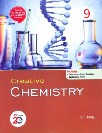 Book cover number 1 for Creative Chemistry Class 9 CBSE written by V. P. Tyagi published by Srijan Publishers P. Ltd.