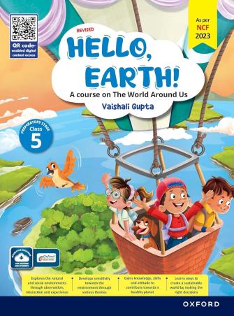 Book cover number 1 for Hello Earth Class 5 (NCF 2023) Preparatory Stage written by NA published by Oxford University Press