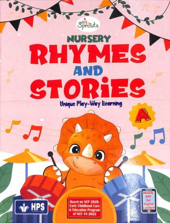 Book cover number 1 for Nursery Rhymes And Stories (NEP 2020 & NCF FS 2022) written by NA published by HPS International Pvt. Ltd.
