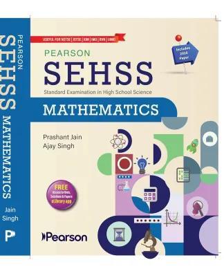 Book cover number 1 for Pearson SEHSS Mathematics written by Ajay Singh, Prashant Jain published by Pearson Education