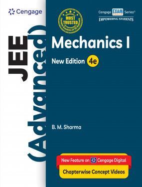 Book cover number 1 for JEE (Advanced) Mechanics 1 written by B. M. Sharma published by Cengage Learning India Private Limited