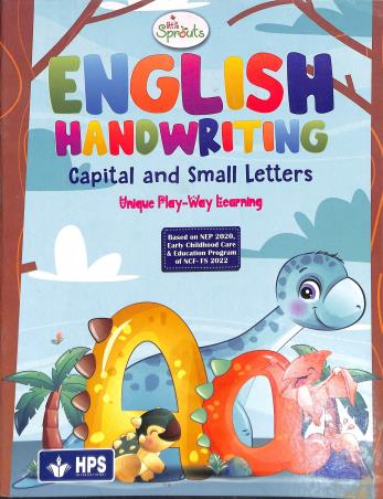 Book cover number 1 for English Handwriting Capital And Small Letters written by NA published by HPS International Pvt. Ltd.