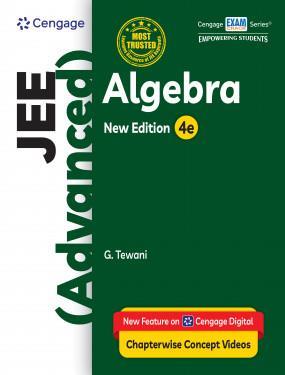 Book cover number 1 for JEE (Advanced) Algebra written by G. Tewani published by Cengage Learning India Private Limited