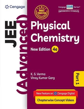 Book cover number 1 for JEE (Advanced) Physical Chemistry Part 1 written by NA published by Cengage Learning India Private Limited