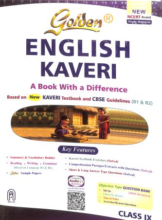 Book cover number 1 for Golden English Kaveri CBSE Class 9 (R1 & R2) written by NA published by New Age International (P) Limited, Publishers