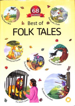 Book cover number 1 for Best Of Folk Tales (68 Stories) written by NA published by Jainco Publishers
