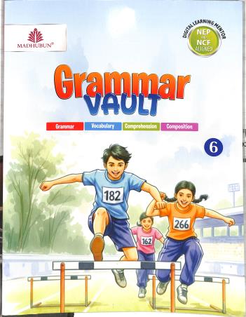 Book cover number 1 for Grammar Vault 6 (NEP / NCF) written by NA published by Madhubun Educational Books