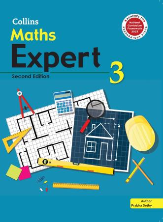 Book cover number 1 for Collins Maths Expert 3 (NCF 2023) Preparatory Stage written by NA published by Harper Collins Publishers