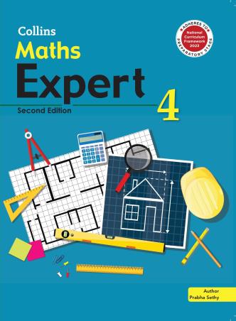 Book cover number 1 for Collins Maths Expert 4 (NCF 2023) Preparatory Stage written by NA published by Harper Collins Publishers