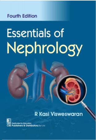 Book cover number 1 for Essentials Of Nephrology written by R. Kasi Visweswaran published by CBS Publishers & Distributors Pvt. Ltd.