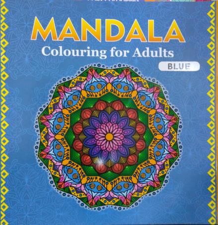 Book cover number 1 for Mandala : Colouring For Adults Blue written by NA published by The Book Paradise