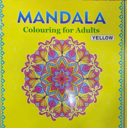 Book cover number 1 for Mandala : Colouring For Adults Yellow written by NA published by The Book Paradise