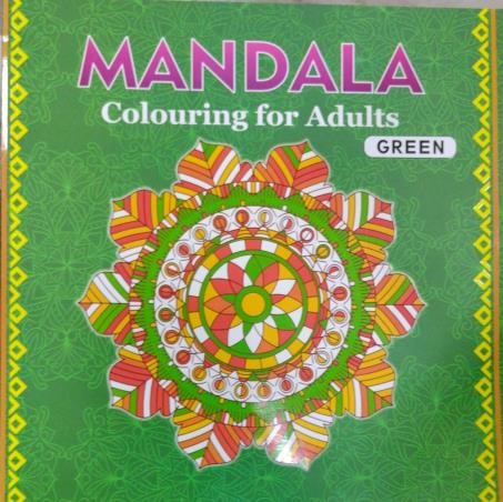 Book cover number 1 for Mandala : Colouring For Adults Green written by NA published by The Book Paradise